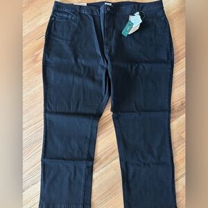 L.L. Bean Classic Fit Black Jeans, Size 26 W Regular